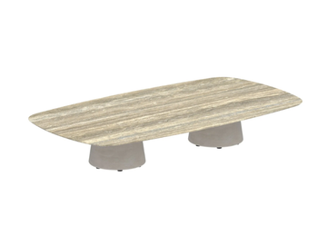 CONIX - Rectangular Ductal® garden side table by Royal Botania - view 2